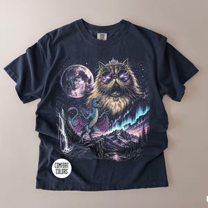 Vintage Princess Donut and Mongo Shirt Dungeon Crawler Carl Bookish Merch Vintage T-Shirt Fantasy Book Lover Gift LitRPG Graphic Tee image 3