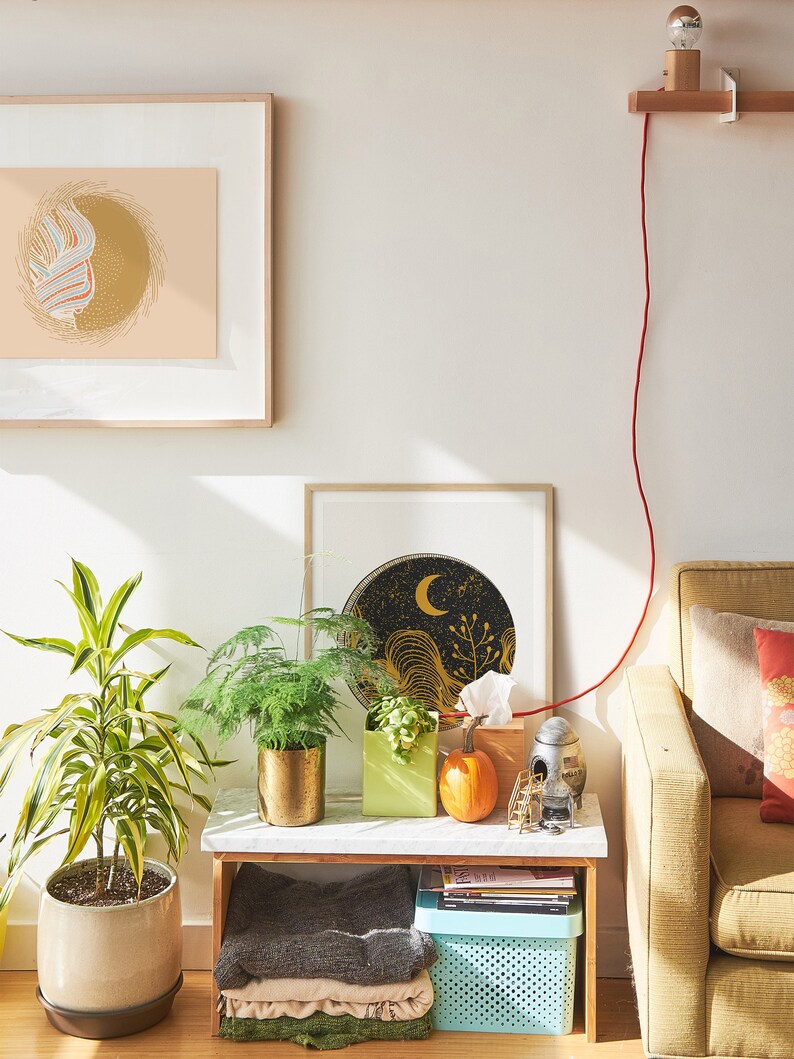 Burnt Orange Decor Boho Decor Boho Bedroom Decor Boho Wall Etsy