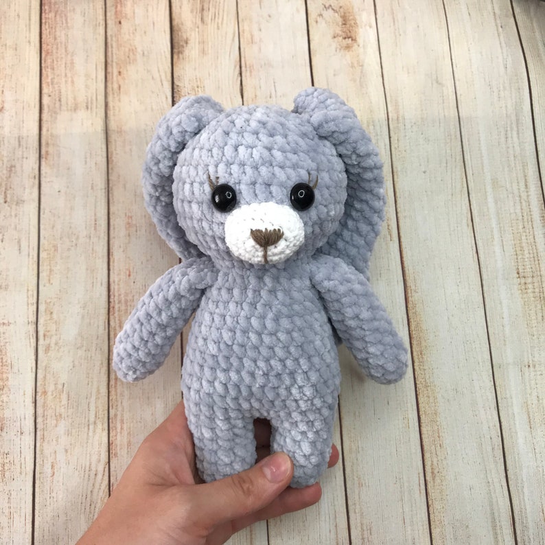 Free Crochet plush bunny pattern Amigurumi rabbit pattern | Etsy