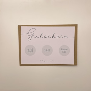 Gutschein, Essengutschein, Restaurant Gutschein, individueller Gutschein, Gutschein personalisieren