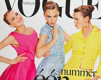 Own a piece of Vogue history -Unique rare Magazine Vogue The Netherlands first edition, collectors issue!
