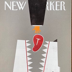 The cover's just the beginning - The New Yorker Iconic Journalism & Cartoons - Collectible Issue Gift for magazine lovers!