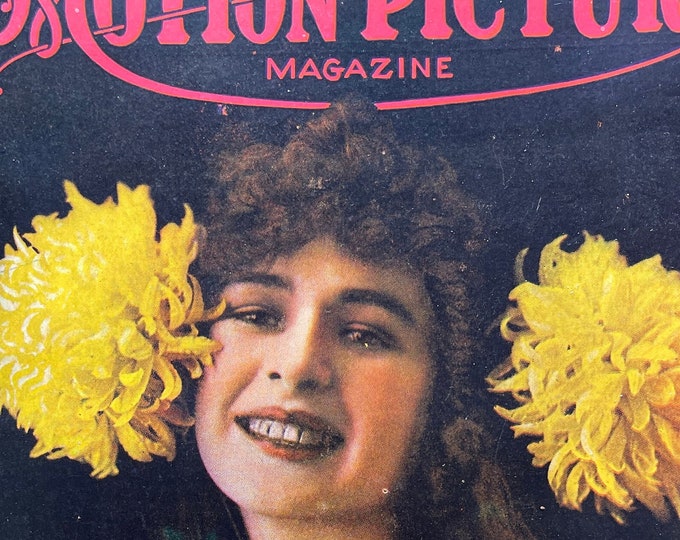 Pre-Owned Vintage classic Motion Picture magazine January 1915