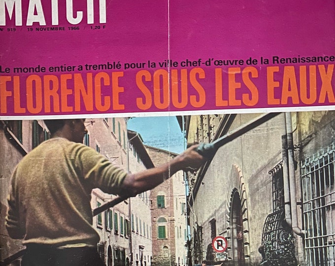 Pre-Owned PARIS MATCH 1966 Iconic Journalism Collectible issue