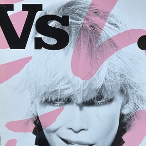 For Women who read fashion -Unique rare fashion magazine Vs cover CLAUDIA SCHIFFER