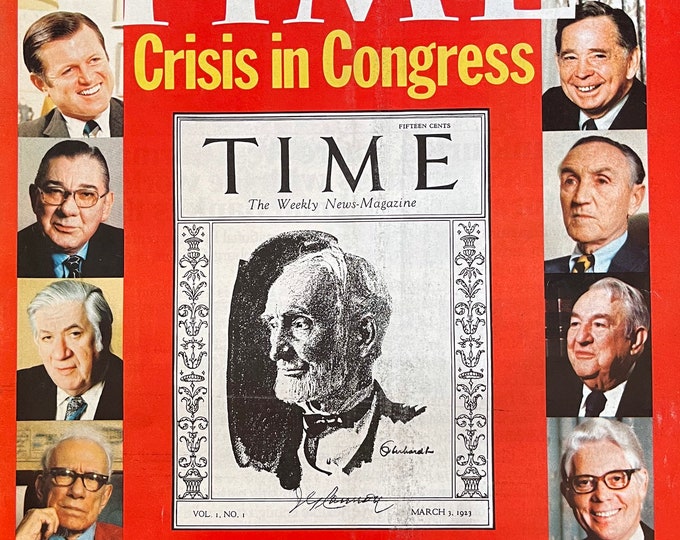 Pre-Owned TIME Magazine 1973-Vintage Photojournalism - Historic Moment - Iconic covers - Collectible back Issue