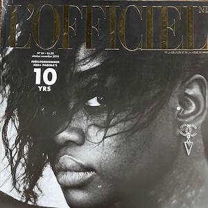 For Women who read fashion -Fashion magazine L&#39;OFFICIEL cover Michaela Deprince