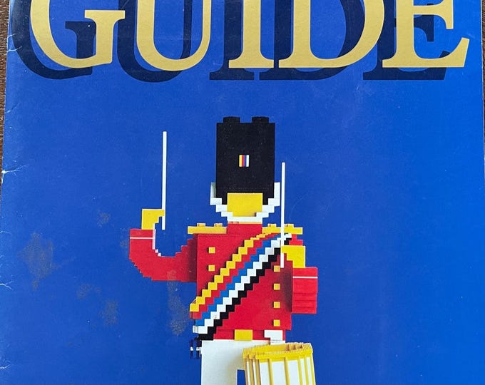 Pre-Owned Collectible - Rare unique collectible Legoland Guide 1992-Vintage Print -Iconic stories, Phorhography Collectible Retro issue