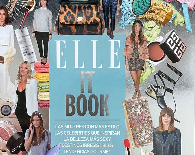 For Women who read fashion -Fashion magazine book Elle the it book