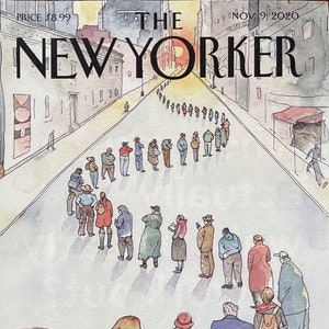 The cover's just the beginning - The New Yorker Iconic Journalism & Cartoons - Collectible Issue Gift for magazine lovers!