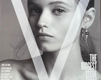 For Women who read fashion -Fashion rare Magazine V The Biggest issue ever, Cover Abbey Lee Kershaw!