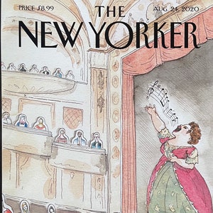 The cover's just the beginning - The New Yorker Iconic Journalism & Cartoons - Collectible Issue Gift for magazine lovers!