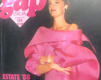 Vintage magazine Gap ITALIA 1987