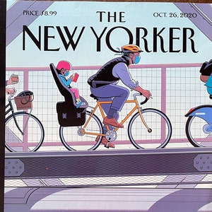 The cover's just the beginning - The New Yorker Iconic Journalism & Cartoons - Collectible Issue Gift for magazine lovers!