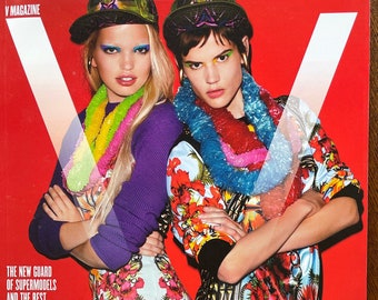 For Women who read fashion -Fashion rare Magazine V No74 cover Daphne & Saskia