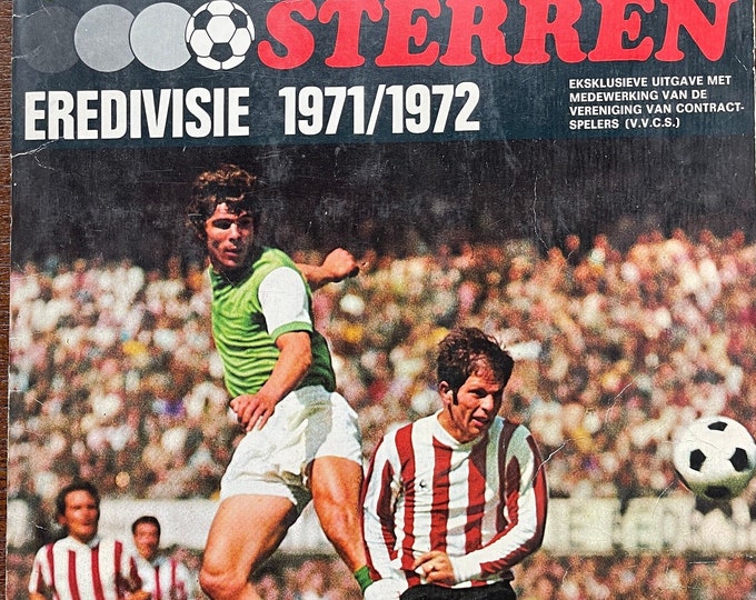 Pre-Owned Rare Vintage Panini Dutch album 1970-1971 Johan Cruyff completed