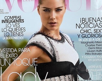 Fashion magazine Vogue Spain cover Doutzen Kroes-Iconic fashion Style & Photography Fashion Models - Editorials