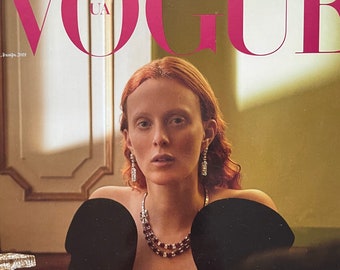 Own a piece of Vogue history -Fashion magazine Vogue UA cover Karen Elson-Iconic fashion Style & Photography Fashion Models - Editorials