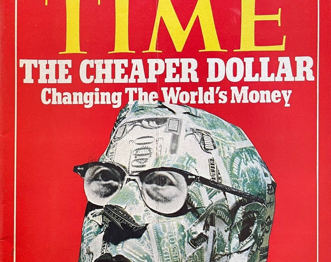 Vintage magazine TIME Magazine 1973