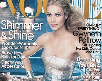 Own a piece of Vogue history -Magazine Vogue US magazine Gwyneth Paltrow-Iconic Style Fashion Covers Photography Models & Editorials