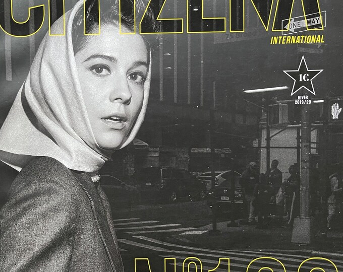 For Women who read fashion -Unique collectible magazine Citizens international No 100 French cover Elizabeth!