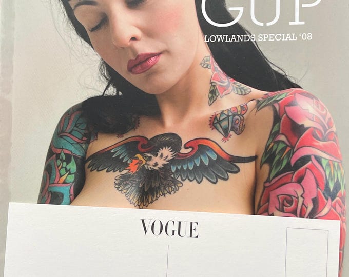 Pre-Owned Photography rare unique magazine GUP magazine Lowlands Special issue 16-Visual Culture & Photo Art Inspiring Images Stories