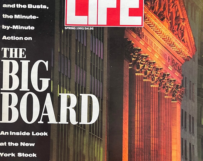 Pre-Owned Life Magazine 1992-Vintage American History & Photography - Iconic Cover - Collectible Back Issue