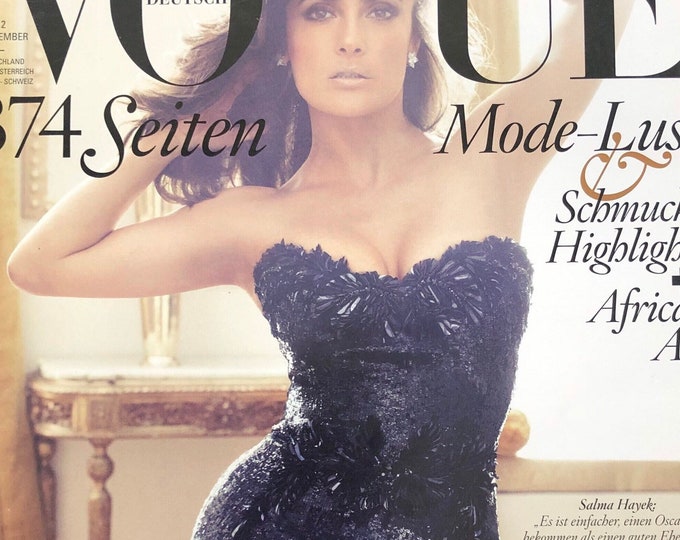 Own a piece of Vogue history -Magazine VOGUE German cover Salma
