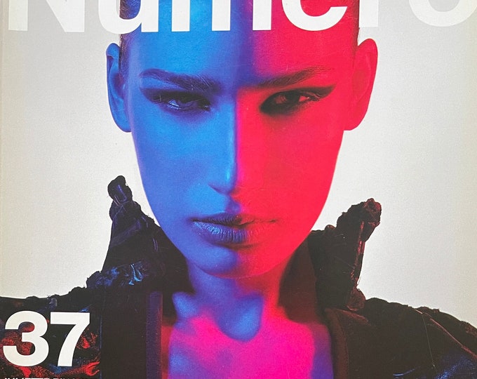 For Women who read fashion -Vintage rare fashion magazine Numero 2002 cover A LA MODE