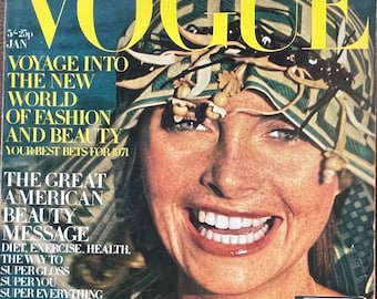 Magazine vintage Vogue 1971