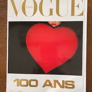 Vogue Paris 100 Anniversary magazine