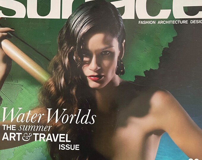 For Women who read fashion -Vintage fashion magazine SURFACE No.60 the art travel issue!