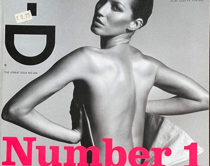 Vintage rare fashion Magazine i-D 2006 cover Gisele Bundschen-Youth Culture & Fashion- Iconic Style Photography- Collectible Magazine