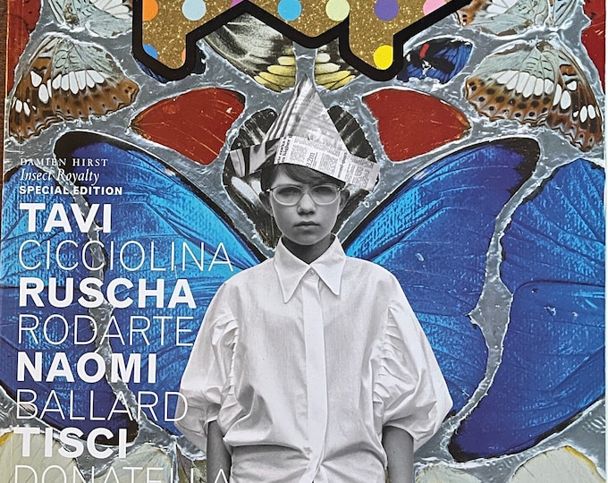 For Women who read fashion -Fashion rare Magazine POP No.21 special edition Damien Hirst Insect Royalty