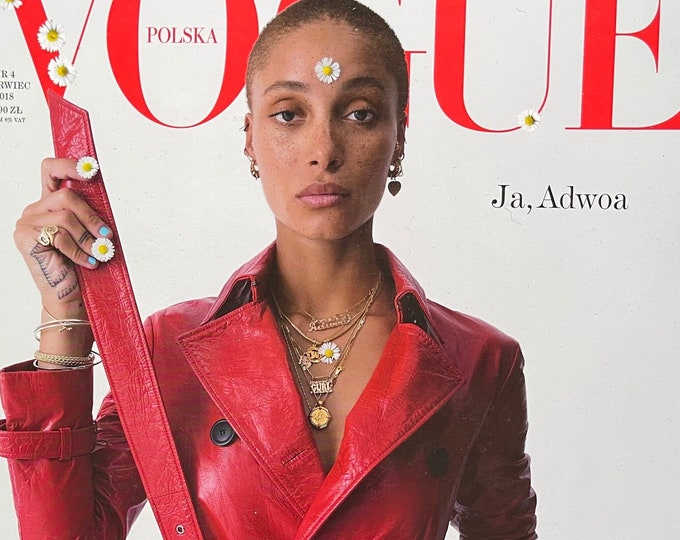 Own a piece of Vogue history -Fashion Magazine Vogue Poland cover Yes Adwoa-Iconic fashion Style & Photography Fashion Models - Editorials