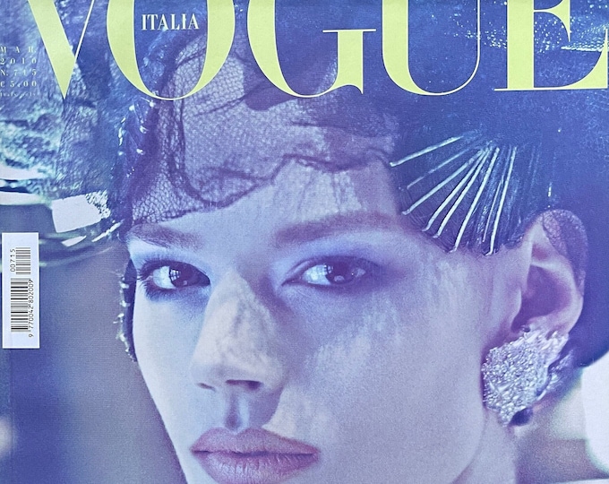 Pre-owned Vogue Italia Cosi DI Moda 2010 cover Steven Meisel-Iconic style & Cover Photography Fashion Models Collectible Issue!