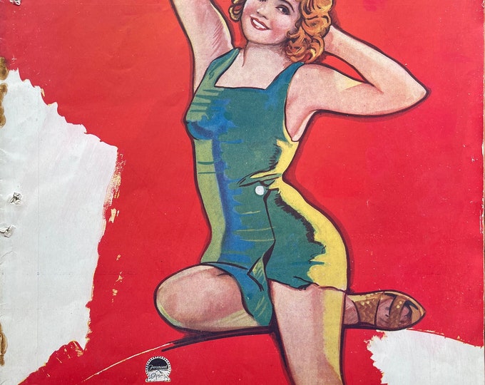 Pre-Owned vintage rare Paramount Service magazine March 1931