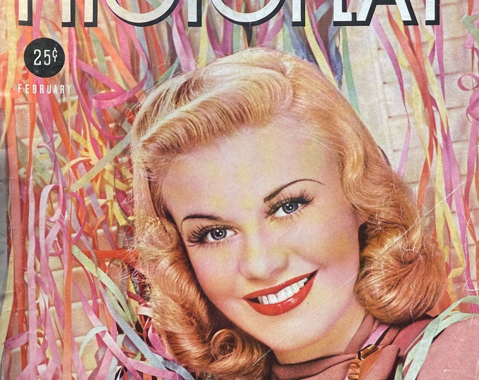 Pre-Owned classic rare PHOTOPLAY magazine February 1938 ginger rogers