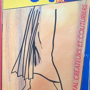 Gatwalk-Runway-fokussiertes Vintage-Modemagazin „Italia Gap“ 1983, Modegeschichte – japanische Titel – Englisch – Inspiration im Globel-Stil