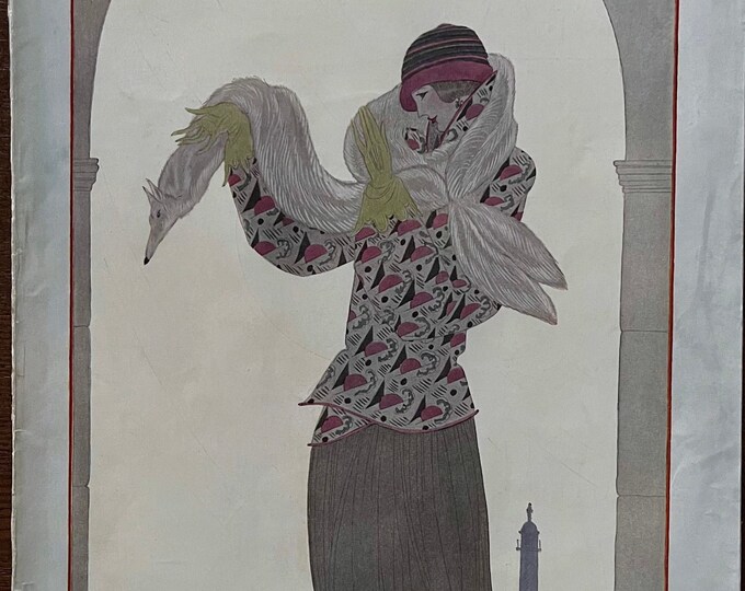 Own a piece of Vogue history-Vintage classic Vogue Magazine 1923 collectible Art Deco style classic haute couture