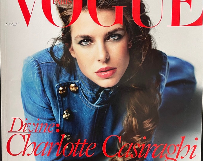 Magazine Vogue Paris 2015 cover Mario Testino