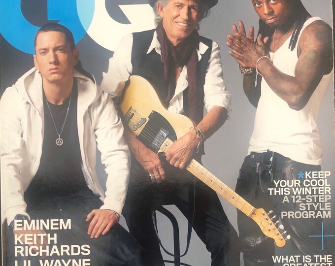 Pre-Owned GQ Magazine gods of rock! Keith Richards
