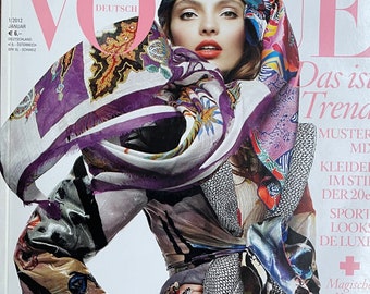 Own a piece of Vogue history -Vogue Deutsch magazine cover Carola Remer