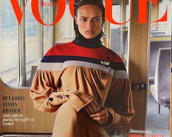 Pre-Owned Vogue Netherlands cover Birgit Kos