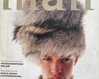 Vintage rare Dutch fashion magazine MAN 1998