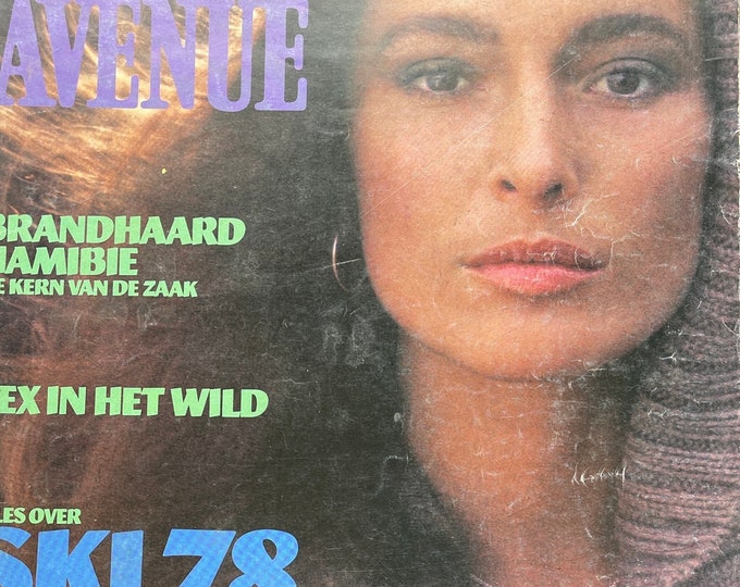 Fashion Culture - Vintage Dutch fashion glossy AVENUE September 1977, Vintage advertising & fashion!