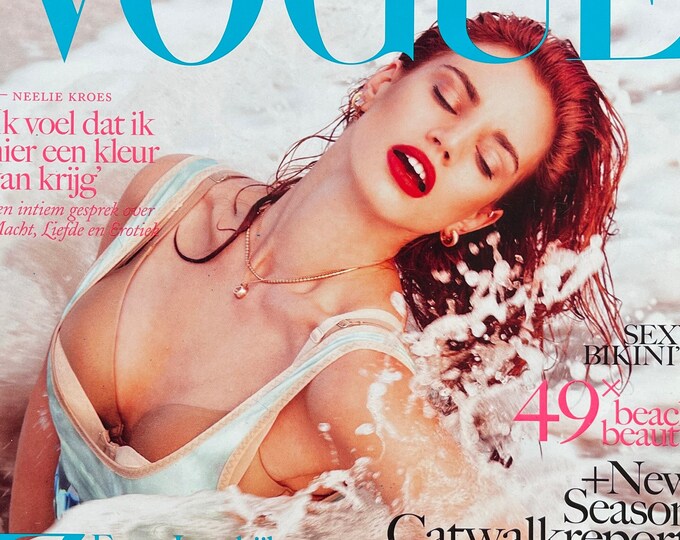 Own a piece of Vogue history -Vogue Netherlands magazine cover Rianne ten Haken