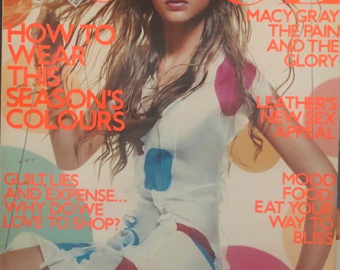 Pre-owned Vogue magazine UK 2000 cover Ana Claudia