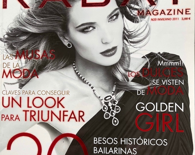 For Women who read fashion -Unique rare fashion Magazine Rabat Spain
