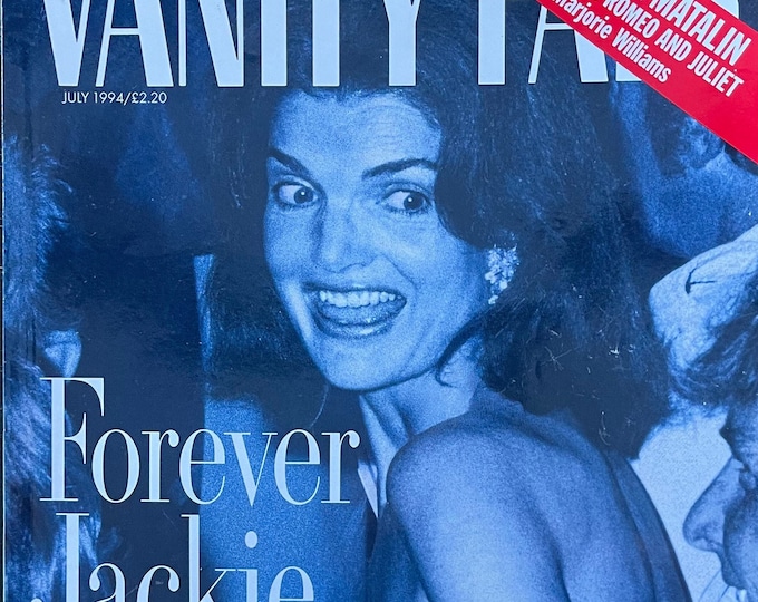 Magazine Vanity Fair 1994 cover forever Jackie